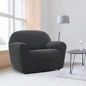 Super streczowe pokrowce NIAGARA antracyt fotel (sz. 70 - 110 cm)