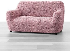 Bi-elastyczne pokrowce BRILLANTE bordowe kanapa dwuosobowa (sz. 120 - 160 cm)