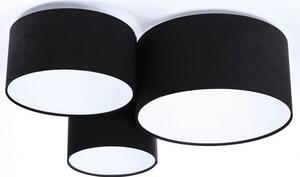 Czarno-biały potrójny plafon welurowy - EXX38-Vesa