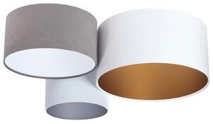 Biało-szary designerski plafon sufitowy - EXX43-Roder
