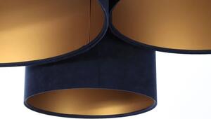 Granatowo-złoty plafon w stylu glamour - EXX49-Galis