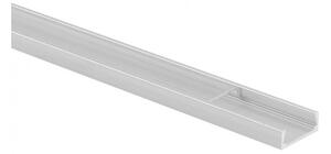 Profil do taśm LED N03 natynkowy anodowany + klosz przezroczysty 3m Ecolight
