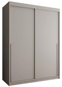 Szafa przesuwna Garderoba SIMA T 150 kaszmir + u. srebrny