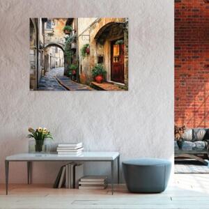 Obraz Na Płótnie Miasto Beżowy Do Sypialni Salonu 60x40