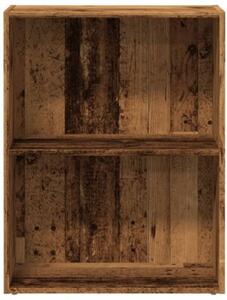Regał na książki, stare drewno, 60x30x77 cm