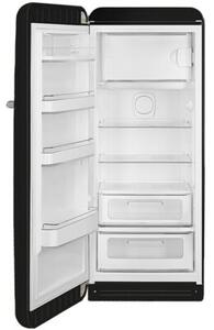 Lodówka SMEG FAB28LBL6 Retro 153cm Czarna