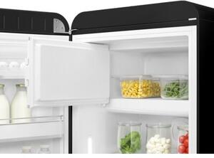 Lodówka SMEG FAB28LBL6 Retro 153cm Czarna