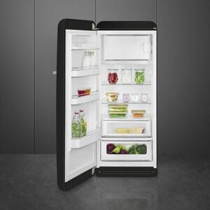 Lodówka SMEG FAB28LBL6 Retro 153cm Czarna