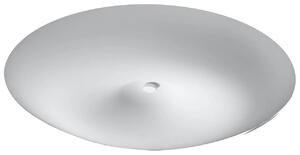 Biały nowoczesny szklany plafon 63 cm F7-P86
