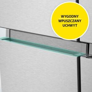 Lodówka HISENSE RQ5P470SMFE Side by Side No Frost 178.5cm Czarna Podajnik wody