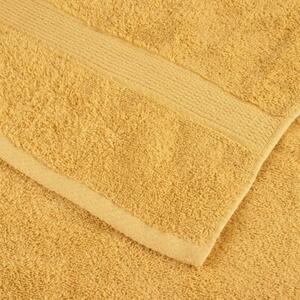 Ręczniki toaletowe premium, solund 4 szt., złote, 30x30 cm, 600 g/m²