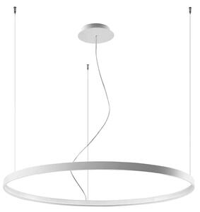 Biała lampa wisząca pierścieniowa - EXX230-Riwas