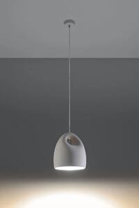 Biała minimalistyczna lampa wisząca - EXX236-Bukanis