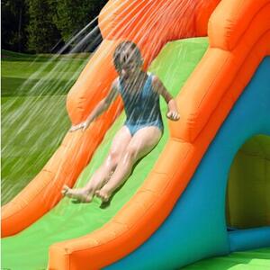 Dmuchany Zamek GIGANT Trampolina HappyHop zjeżdżalnia dla Dzieci