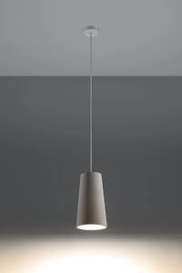Biała stożkowa lampa wisząca - EXX241-Guleva