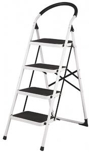 4Home Składane schodki stalowe Steps, 4 stopnie, 4 stopnie