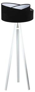 Czarno-biała nowoczesna lampa stojąca trójnóg - EXX251-Silja
