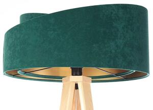 Zielono-sosnowa asymetryczna lampa podłogowa - EXX250-Volia