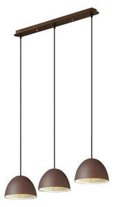 Ideal Lux Ideal Lux - Żyrandol na lince FOLK 3xE27/60W/230V brązowy ID174235