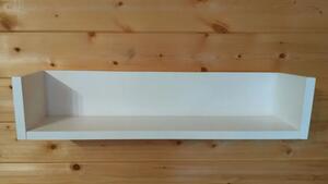 Biała drewniana półka wisząca 30 kolorów - Rosalia