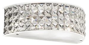 Ideal Lux Ideal Lux - LED Kinkiet kryształowy ROMA 2xG9/3W/230V chrom błyszczący ID093086