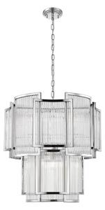 Zuma Line Zuma Line P0528-08A-F4AC - Żyrandol na łańcuchu SERGIO 8xE14/60W/230V chrom ZL0385