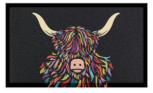 Wycieraczka z PVC 40x70 cm Highland Cow – Artsy Doormats