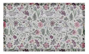 Wycieraczka z PVC 40x70 cm Hare Wildflowers – Artsy Doormats