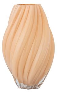 Pomarańczowy szklany wazon (wysokość 30 cm) Kanji – Bloomingville