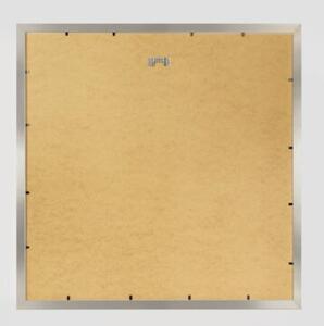Srebrna ramka na zdjęcia w rozmiarze 50x50 cm FRAMAI®