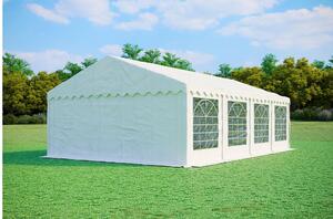 Namiot imprezowy 5x8m PREMIUM PVC trudnopalny - Biały