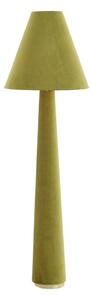 Zielona lampa stojąca z tekstylnym kloszem (wysokość 168 cm) Devia – Light & Living