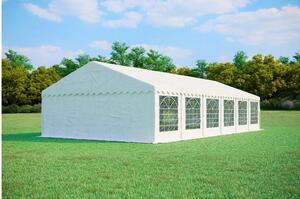 Namiot ogrodowy imprezowy 6x12m PREMIUM PVC trudnopalny - Biały