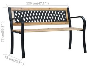 Klasyczna ławka ogrodowa - Miranda