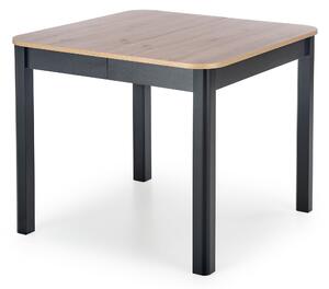 Stół rozkładany Biatro 90x90 - dąb artisan / czarny