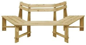 Drewniana ławka pod pień drzewa - Tiffany 3X