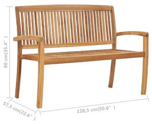 Drewniana ławka ogrodowa - Patton 2X