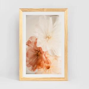 Ramka na zdjęcia 30x45 cm z drewna surowego sosnowa ramka DIY FRAMAI®
