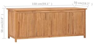Drewniania skrzynia ogrodowa - Gareo 4X