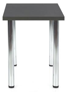 Antracytowy minimalistyczny stół - Mariko 2X