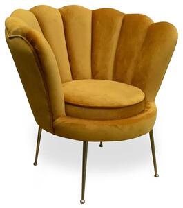 Fotel wypoczynkowy w stylu glamour - Beweris 40 kolorów