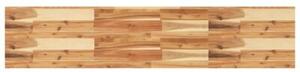 Półki ścienne, 2 szt., 160x30x4 cm, olejowane drewno akacjowe
