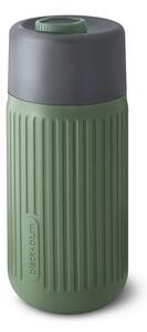 Zielony szklany kubek podróżny 340 ml – Black + Blum