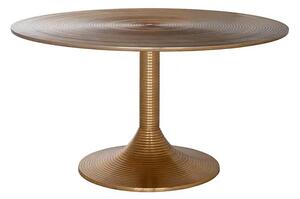Złoty stolik kawowy do salonu - Toriso 3X