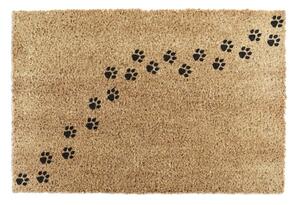 Wycieraczka z włókna kokosowego 40x60 cm Paw Prints – Artsy Doormats