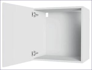 Biała lakierowana szafka ścienna 50 cm - Nevika 5X