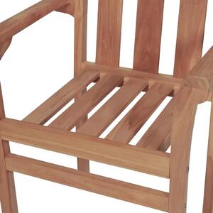 Zestaw drewnianych krzeseł ogrodowych - Jayden