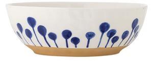 Biało-niebieska ceramiczna misa ø 28 cm Linora – Bloomingville