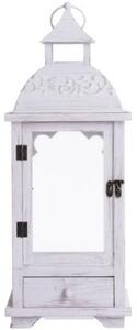Lampion MY HOME White Cubby 66608 Biały