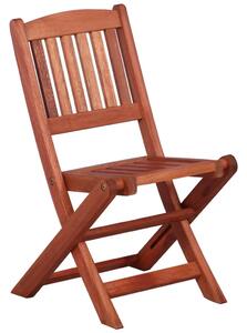 Zestaw drewnianych krzeseł ogrodowych dla dzieci - Pecco
